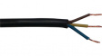 CABLE-EL3X075 Mains cable,   3 x0.75 mm2, Black