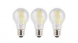 145413 [3 шт] LED Bulb 8W, 240V, 2700K, 900lm, E27, 105mm, Pack of 3 pieces