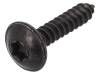 59221, Винт; 100шт; 19мм; сталь; черный; Резьба: 3,9; 3,9x19, ROMIX