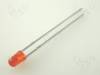 L-934ND-TNB2.54 LED; 3мм; оранжевый; 8-50мкд; 60°; Поверхность: выпуклая; 2000шт.