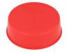 14660 Заглушка; Корпус: красный; Внешн.диам:72,2мм; H:22мм; Мат-л: ПВД