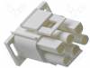 050841155 50-84-1155 4202115CWHT, Вилка; провод-провод; "папа" / "мама"; MLX; 6,35мм; PIN: 15; прямой, Molex