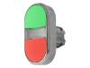3SU1050-3AB42-0AA0, Переключатель: двойной; 1; 22мм; красный/зеленый; IP67; -25?70°C, Siemens