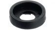 72025599 Screw rosette, black