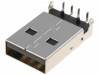 DS1097-BN0, Вилка; USB A; THT; угловой 90°; 1,5А; Контакты: фосфор-бронза; 500В, CONNFLY