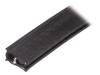 GN 2180-EPDM-20,5-A-05 Защитная кромка; EPDM; L:5м; черный; Толщ.панели:1?3,5мм; W:11мм