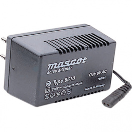 8510150003, 8510 AC/AC ADAPTER 15V 3630, Mascot
