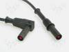 2359-IEC-100-SW, Измерительный провод; 1м; черный; 20А; Сечен.провода:1мм2, Electro-PJP