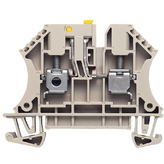 7910180000, WTR 4 test disconnect terminal, screw, clamping yoke, 400v, 32a, 6mm2, Weidmuller