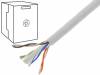 NC614-CCA, Кабель; U/UTP; 6; однопров; CCA; 4x2x0,57мм; ПВХ; серый; 305м, VCOM