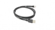 CBA-U25-S09ZAR USB-A Data Transfer Cable, 2.7m, Suitable for DS2208/DS3408/DS4308-HD/DS4308-HL