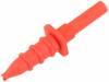 SPS 2590 NI/RT, Измерительный щуп; 5А; красный; Размер гнезда:4мм; 1кВDC; 20мОм, Schutzinger