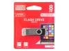 UTS3-0080K0R11, Флешка; USB 3.0; 8ГБ; черный; Считывание:110МБ/с; Запись:20МБ/с, GOODRAM