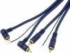RCA-HQ2.500.2, Кабель; для усилителей; 5м, 4CARMEDIA