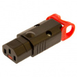 PA130100BK IEC-Lock 10A 250VAC разъем С13 на кабель
