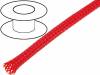 OPL.04-RD, Оплетка; полиэфир; 3?7,ном.4мм; красный; Упаковка:100м, 4CARMEDIA