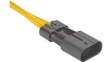 204223-0006 Squba Plug, IP67, 6 Poles, 1.8mm Pitch