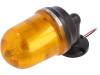 Q100LW-12/24-A, Сигнализатор: световой; янтарный; Серия: Q100L; 10?30ВDC; IP65, QLIGHT