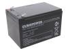 EV 15-12, Аккум: свиноцово-кислотный; 12В; 13Ач; AGM; необслуживаемый, EUROPOWER