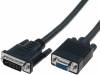 CG491-050-PB Кабель; dual link; гнездо D-Sub 15pin HD, вилка DVI-I (24+5); 5м