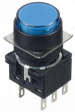 LB1L-A1T64S Кнопочный переключатель с подсветкой 2CO 5 A 30 В / 125 В / 250 В IP65
