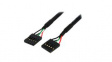 USBINT5PIN12 USB IDC Motherboard Header Cable 304.8mm Black