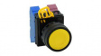 YW1B-A1Y Pushbutton Switch Actuator, Plastic, Yellow, Latching Function