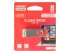 UTS3-0080R0R11, Флешка; USB 3.0; 8ГБ; красный; Считывание:110МБ/с; Запись:20МБ/с, GOODRAM