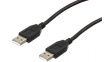 CABLE-140/3HS USB 2.0 cable 3.0 m USB Typ A-Plug USB Typ A-Plug