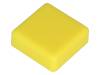 TACT-2BSYL Клавиша; квадратная; желтый; Назначение: TACTS-24; 12x12мм