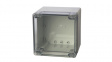 PCT 121211 Plastic enclosure grey-transparent 122 x 120 x 105 mm Polycarbonate IP 66/IP 67