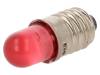 LR-E10-24AC/DC Лампочка LED; красный; E10; 24ВDC; 24ВAC; Ярк.AC:700-800мкд