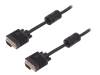 AK-310103-050-S, Кабель; вилка D-Sub 15pin HD, с обеих сторон; черный; 5м; 28AWG, ASSMANN