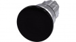 3SU1050-1BD10-0AA0 SIRIUS ACT Mushroom Push-Button front element Metal, glossy, black