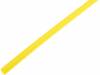RC4/1 yellow Термоусадочная трубка; 4мм; L:1м; 4:1; желтый