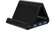 IB-AC6402 USB 3.0 Hub and Stand for Tablets and Mobile Phones black
