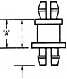 MSPS-10-01 <br/>Миниатюрная распорка 15.9 mm