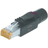 09451511560, Вилка; RJ45; PIN:8; Кат:6; экранированный; Конфиг.выводов:8p8c, Harting