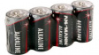5015571 [4 шт] Alkaline Battery C 1.5 V LR14 Pack of 4 pieces