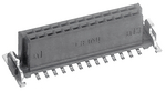 154717, SMC Straight Female PCB Receptacle, Surface Mount, 2 Rows, 12 Contacts, 1.27mm P, Erni