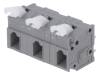 DG242V-10.0-03P-11-00AH, Зажимная рейка для печатных плат; прямой; 10мм; Кол-во полюс:3, DEGSON
