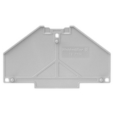 1173700000, TW PRV4 Partition plate, Without marking Grey, Weidmuller