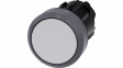 3SU1030-0AB60-0AA0 SIRIUS ACT Push-Button front element Metal, matte, white