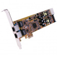 EX-6072POE PoE network card PCI-E x1 2x 10/100/1000 PoE