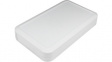 LC145S-F6-W Silicone Cover Enclosure 145x96x20mm Off-White ABS IP40