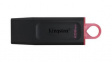DTX/256GB USB Stick, DataTraveler Exodia, 256GB, USB 3.2, Black / Red
