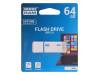 UMO2-0640W0R11, Флешка; USB 2.0; 64ГБ; Считывание:20МБ/с; Запись:5МБ/с, GOODRAM