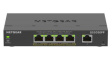 GS305EPP-100PES PoE Switch, Layer 3 Managed, 1Gbps, 120W, RJ45 Ports 5, PoE Ports 4