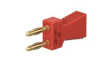 63.9352-22 Laboratory Socket, diam. 2mm, Red, 10A, 60V, Gold-Plated