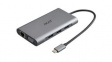 HP.DSCAB.009 USB-C Docking Station 3.5 mm Socket/DisplayPort/HDMI/RJ45/SD/USB 2.0 Type-A/USB 